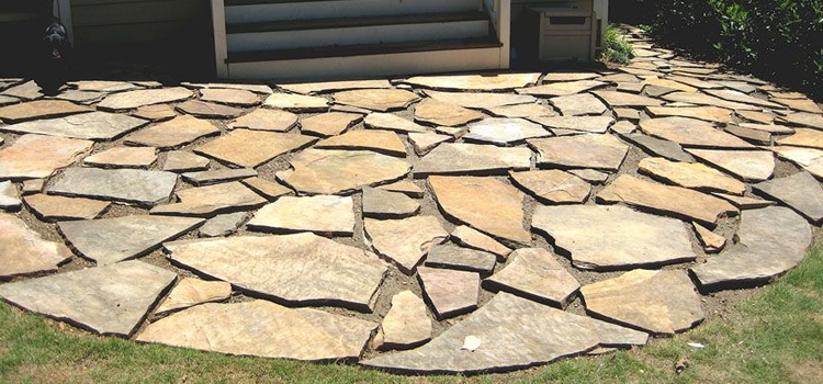 Flagstone Concrete Pavers Installation Palm Desert