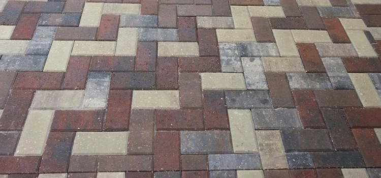 Arcadia Commercial Multicolor Pavers Installation