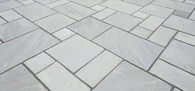 Fountain Valley Light Gray Pavers Restoration