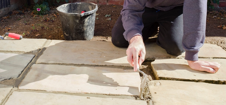 Residential Slab Pavers Installation Hawaiian Gardens